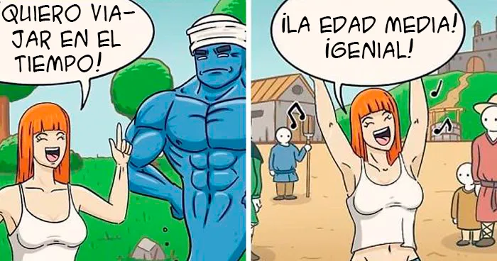 20 Cómics sobre fallos y situaciones divertidas, creados por Madebytio