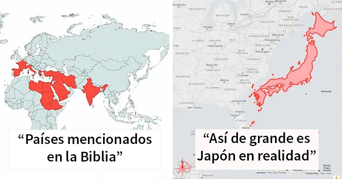 30 Mapas inusuales que quizá cambien tu perspectiva de las cosas