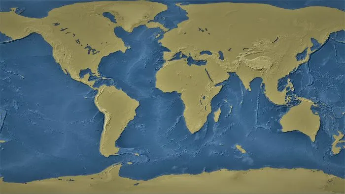 El Mundo Si El Nivel Del Mar Bajara 1000 Metros