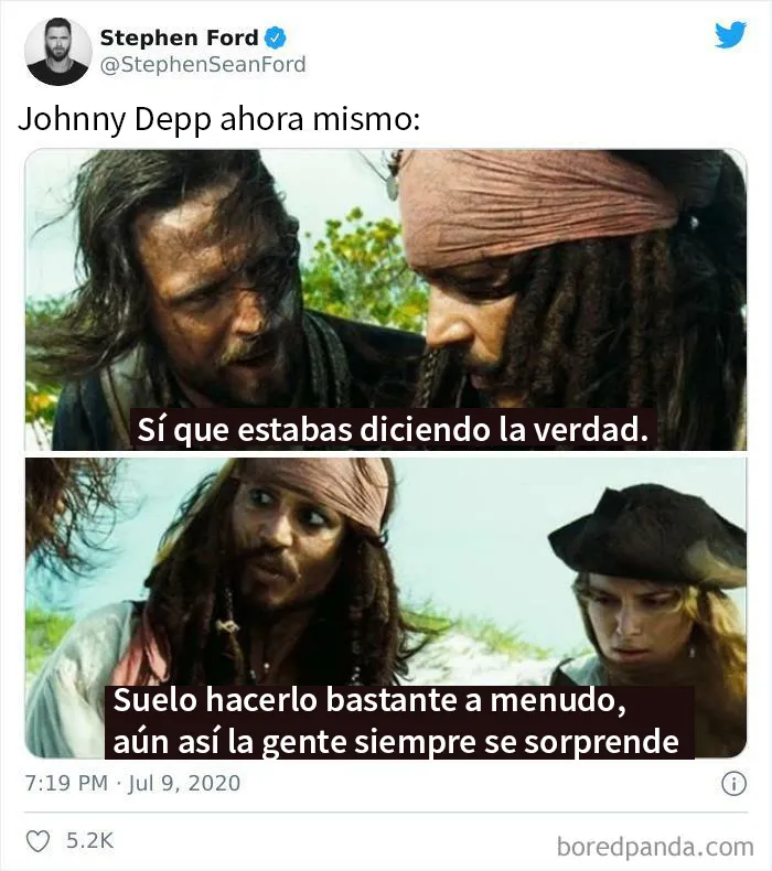 La gente apoya a Johnny Depp con estos 15 memes, pero no todo el mundo está de acuerdo