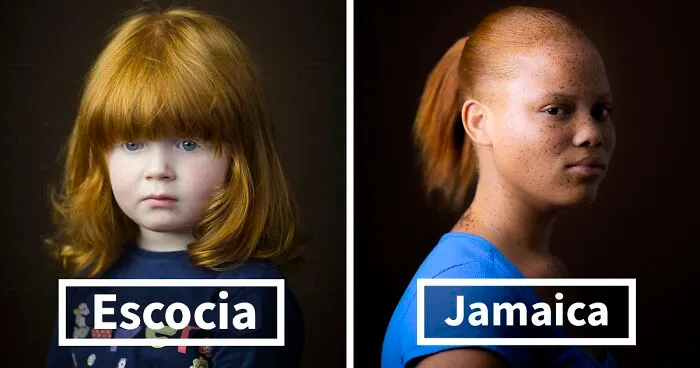 Este fotógrafo lleva 7 años retratando a pelirrojos de todo el mundo, y afirma que no se trata solo del pelo (15 fotos)