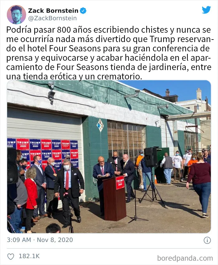 20 De las mejores reacciones de la gente ante Trump perdiendo las elecciones
