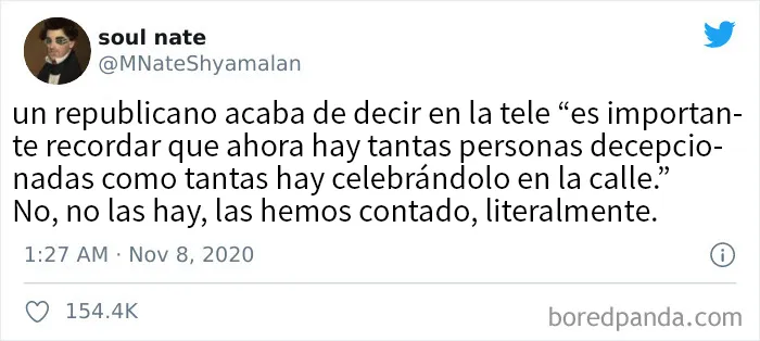20 De las mejores reacciones de la gente ante Trump perdiendo las elecciones