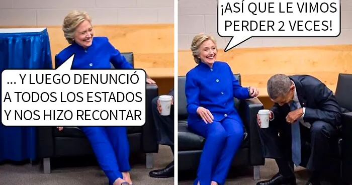 20 De las mejores reacciones de la gente ante Trump perdiendo las elecciones