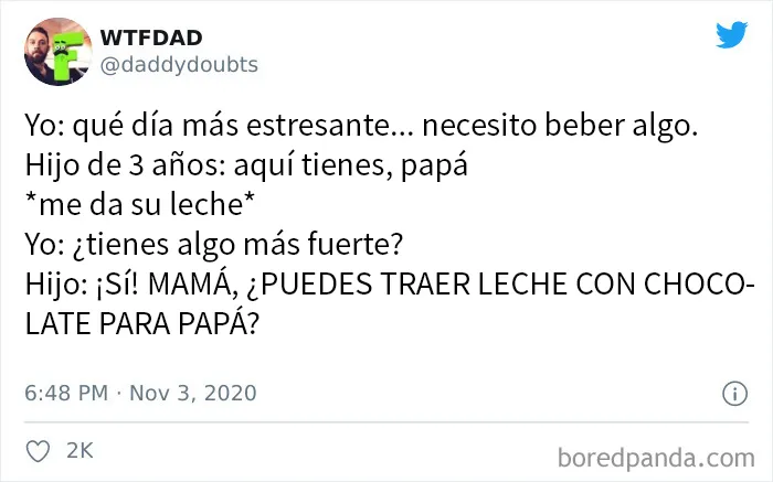 20 De los mejores tuits de Noviembre sobre ser padres