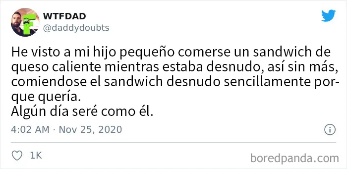 20 De los mejores tuits de Noviembre sobre ser padres