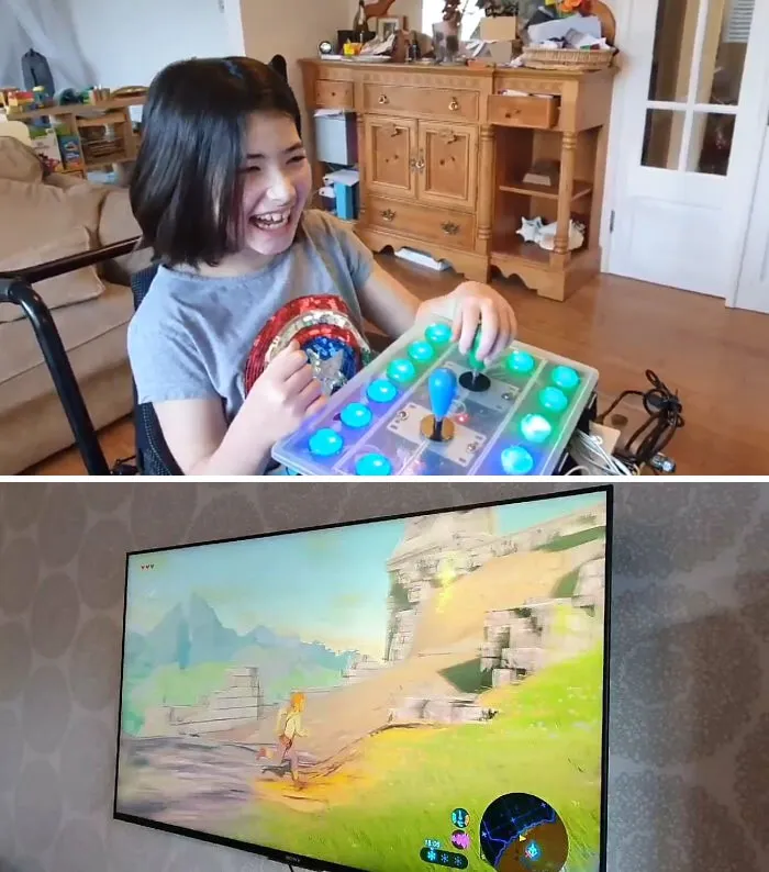 Este Padre Le Hizo Un Mando Especial A Su Hija Discapacitada Para Que Pudiera Jugar Al Zelda