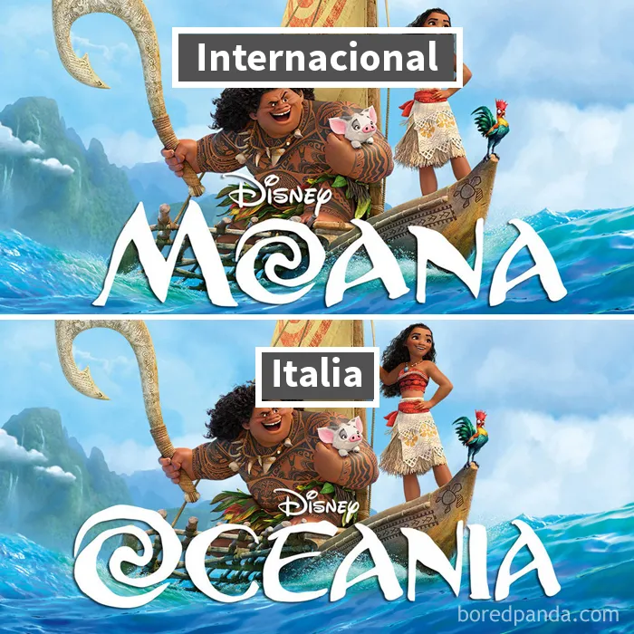 Moana / Vaiana: En Italia Fue Oceania A Causa De Una Actriz Porno Con Ese Nombre