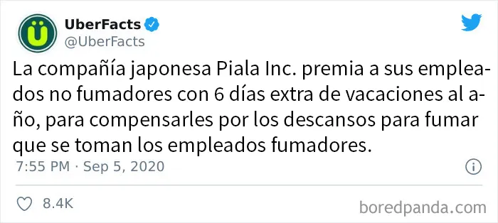 20 Datos curiosos y fascinantes sobre nuestro mundo que quizá no conocieras, por UberFacts