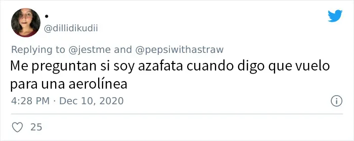 "Dime que eres una mujer sin decirme que eres una mujer" (20 tuits)