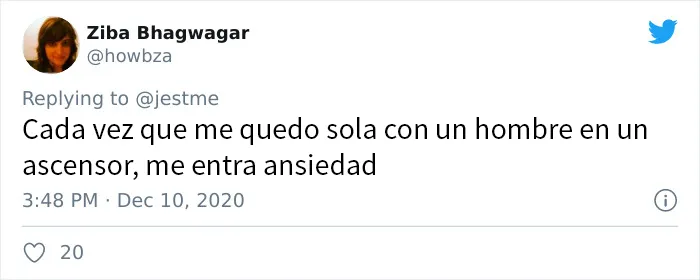 "Dime que eres una mujer sin decirme que eres una mujer" (20 tuits)