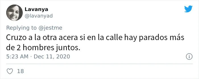 "Dime que eres una mujer sin decirme que eres una mujer" (20 tuits)