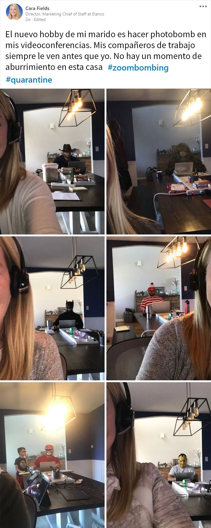 Photobomb En Zoom