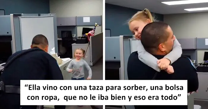 Un Oficial Encuentra A Una Niña Maltratada Durante Un Chequeo De Servicios Sociales Y Decide Entregarle Su Corazón y Su Hogar