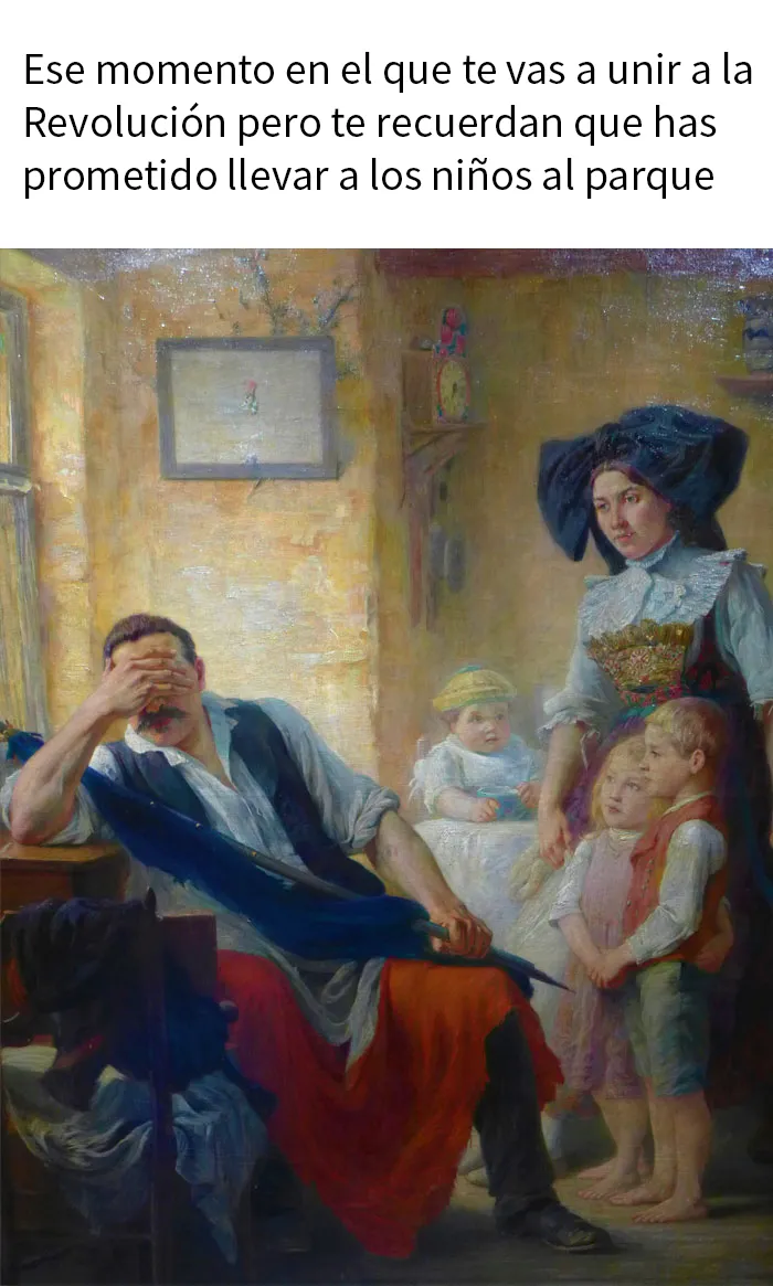 20 Memes de Arte Clásico que demuestran que nada ha cambiado en cientos de años (nuevas imágenes)