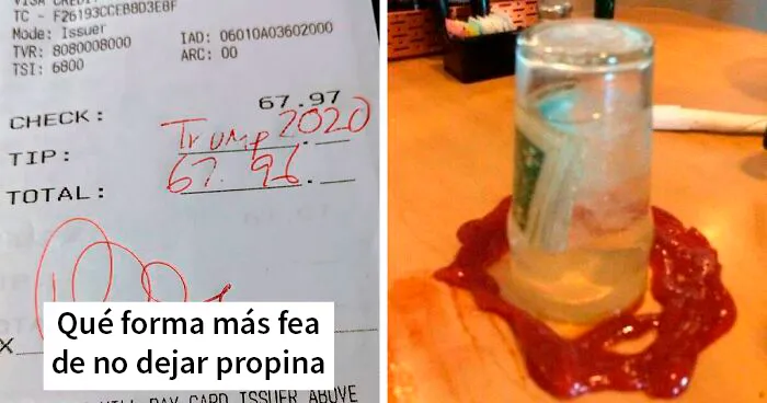 30 Camareros comparten las peores propinas que han recibido