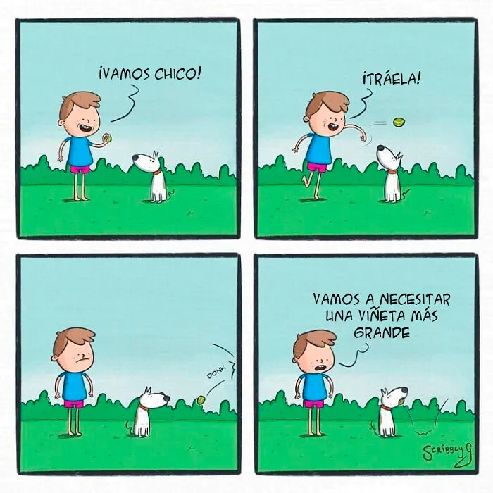 20 Cómics divertidos con finales inesperados, por Scribbly G (Nuevas imágenes)