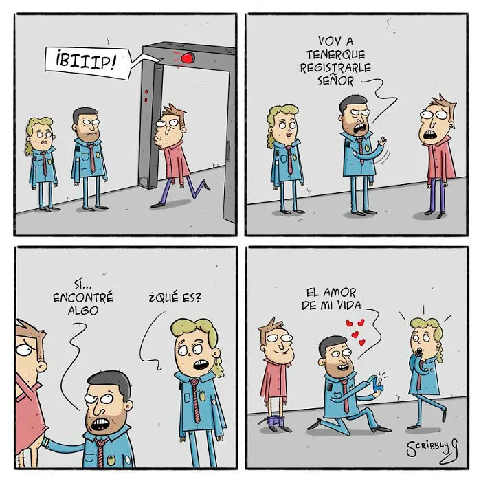 20 Cómics divertidos con finales inesperados, por Scribbly G (Nuevas imágenes)