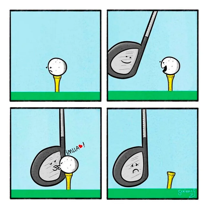 20 Cómics divertidos con finales inesperados, por Scribbly G (Nuevas imágenes)