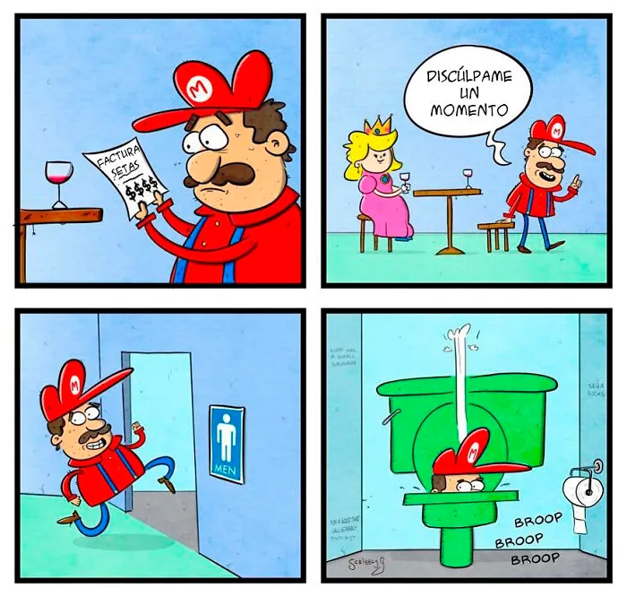 20 Cómics divertidos con finales inesperados, por Scribbly G (Nuevas imágenes)