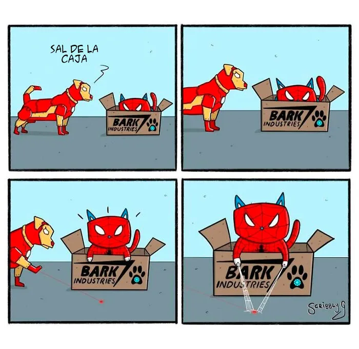 20 Cómics divertidos con finales inesperados, por Scribbly G (Nuevas imágenes)