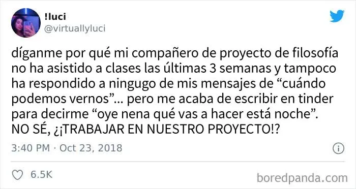 15 Personas que tuvieron que hacer trabajos en grupo con compañeros terribles, y decidieron avergonzarlos en internet