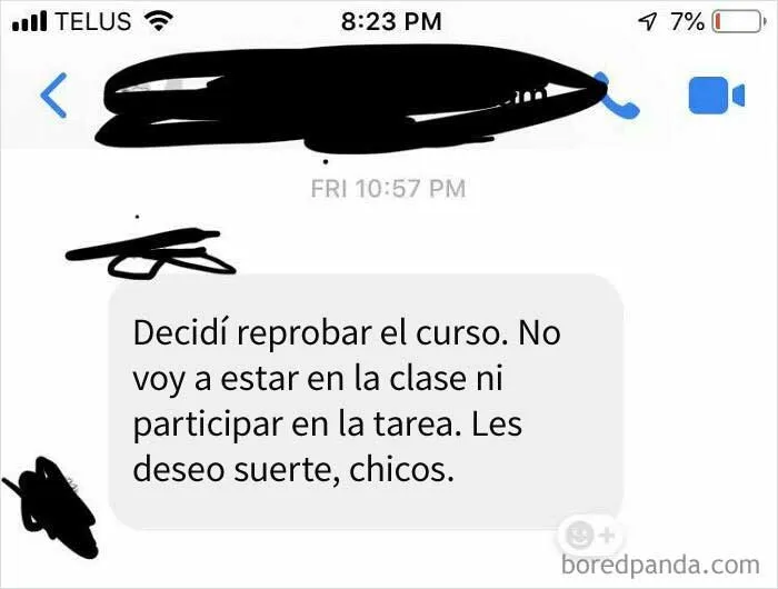 15 Personas que tuvieron que hacer trabajos en grupo con compañeros terribles, y decidieron avergonzarlos en internet