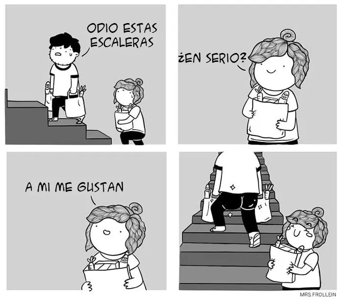 Esta artista dibuja la vida con su novio y sus dificultades diarias en 15 nuevos cómics