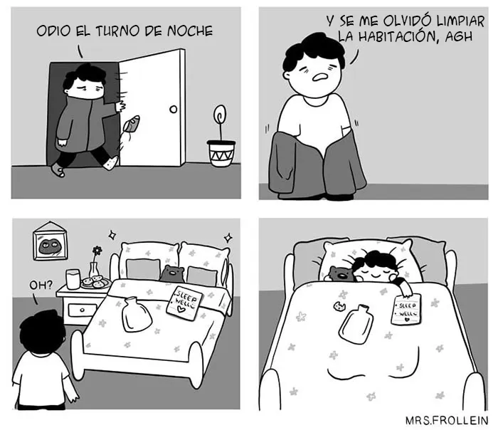 Esta artista dibuja la vida con su novio y sus dificultades diarias en 15 nuevos cómics
