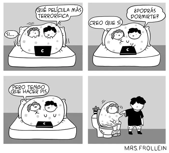 Esta artista dibuja la vida con su novio y sus dificultades diarias en 15 nuevos cómics