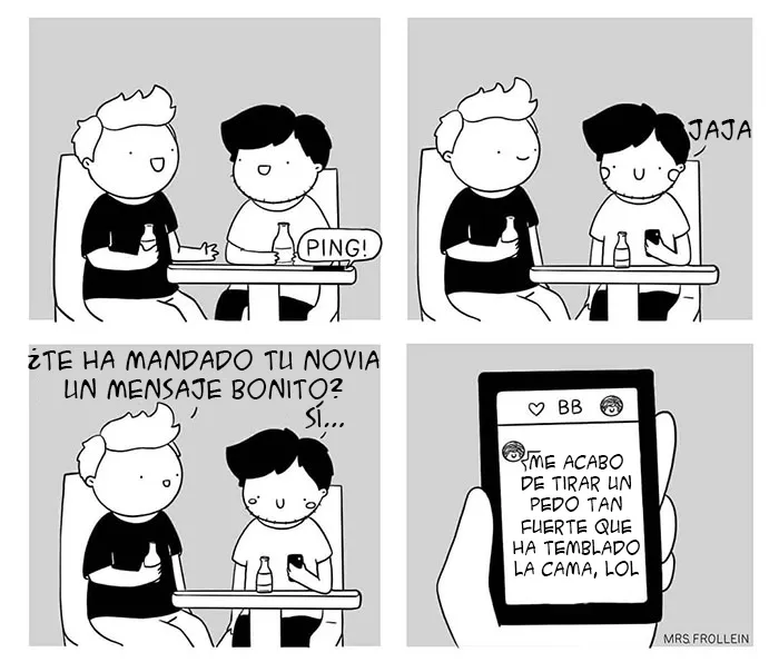 Esta artista dibuja la vida con su novio y sus dificultades diarias en 15 nuevos cómics