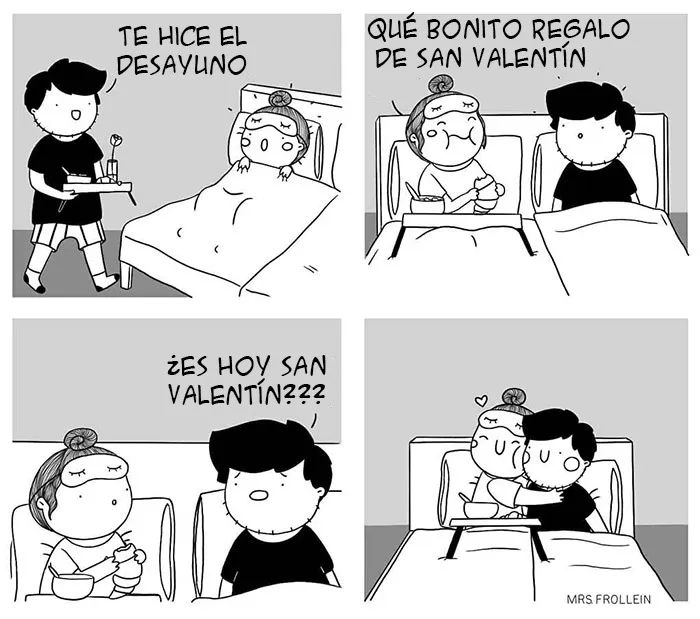 Esta artista dibuja la vida con su novio y sus dificultades diarias en 15 nuevos cómics