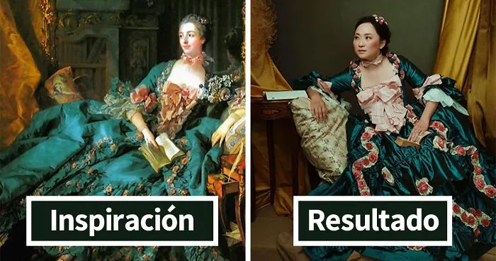 Esta anestesista recrea ropas históricas del 1700 (30 fotos)