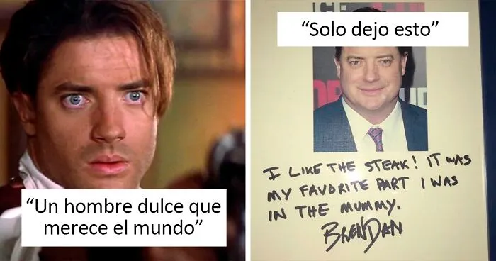 Internet ha vuelto viral a Brendan Fraser simplemente por ser genial, aquí tienes 30 de los mejores tuits