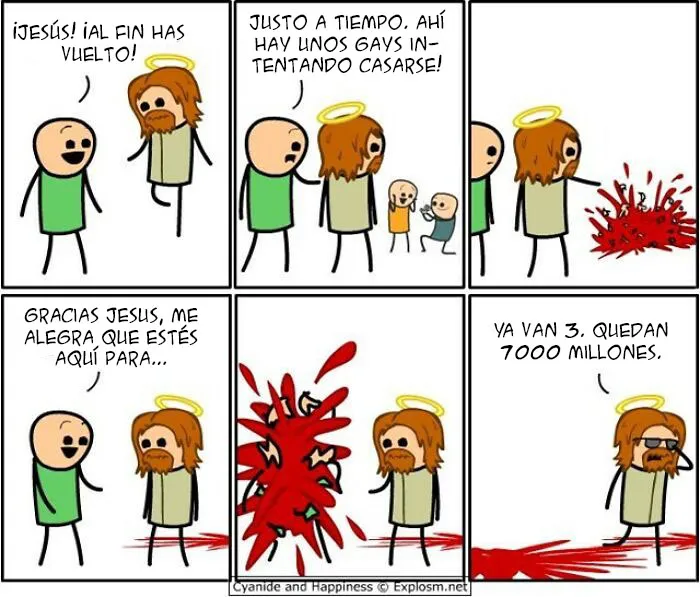 15 Nuevos y divertidos cómics de Cyanide & Happiness para quienes tienen un humor muy oscuro