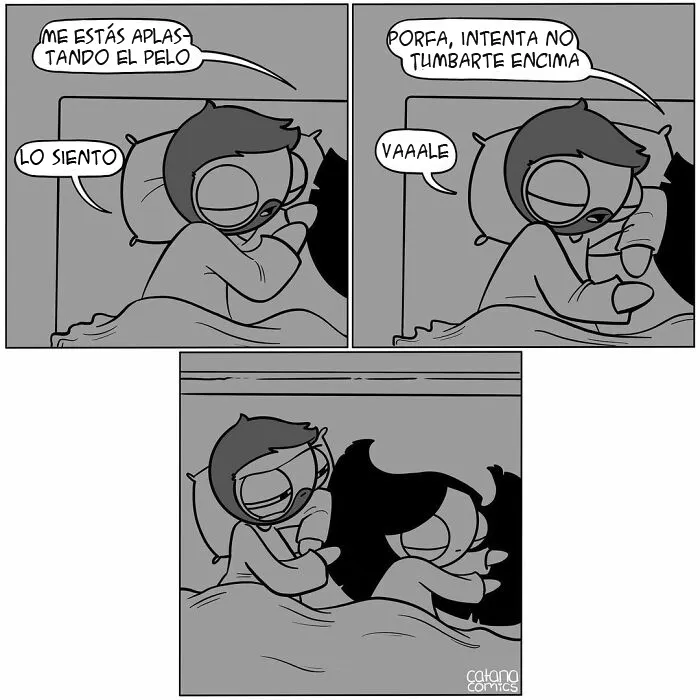 Esta chica ilustra en secreto la vida con su novio, él sube los cómics a internet y se vuelven virales (15 nuevos cómics)