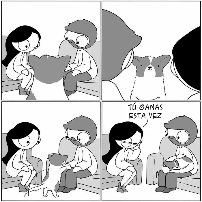 Esta chica ilustra en secreto la vida con su novio, él sube los cómics a internet y se vuelven virales (15 nuevos cómics)
