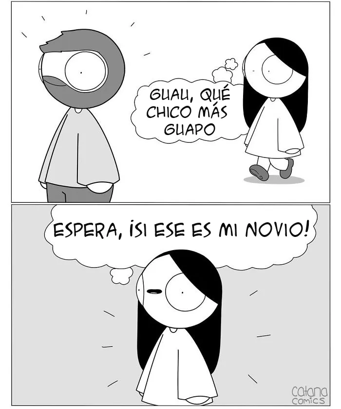 Esta chica ilustra en secreto la vida con su novio, él sube los cómics a internet y se vuelven virales (15 nuevos cómics)