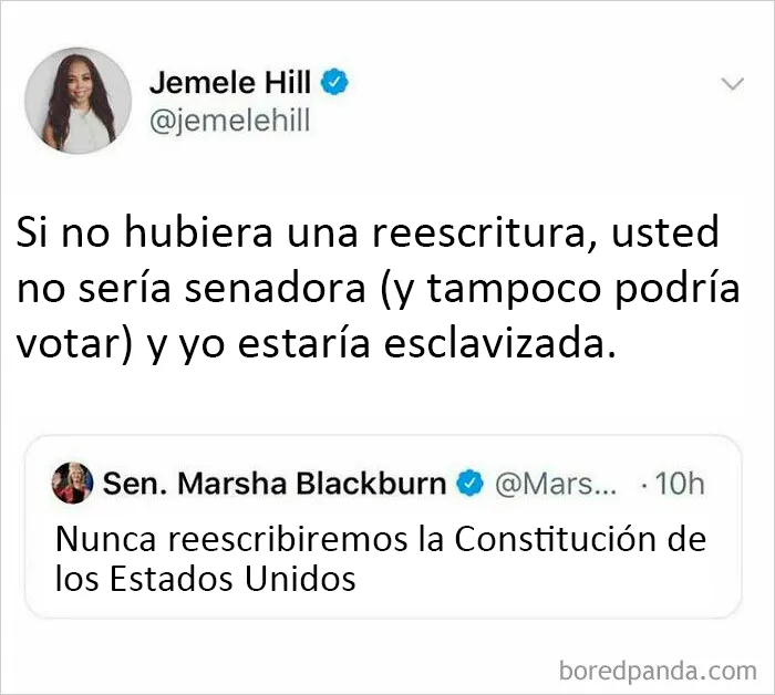 "Nunca reescribiremos la Constitución"