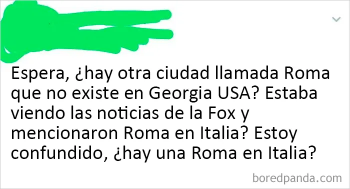 Estoy confundido ¿Hay una Roma en Italia?