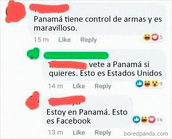 Vete a Panamá, esto es Estados Unidos