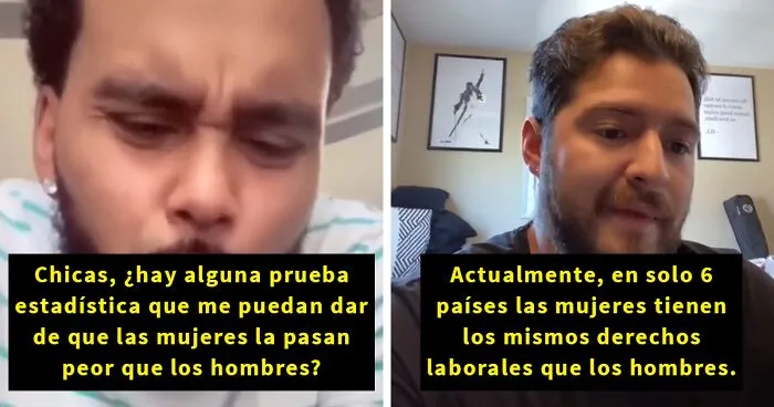 Se vuelve viral el vídeo de este hombre donde comparte estadísticas sobre la injusticia del mundo con la mujer, y cuesta creerlas