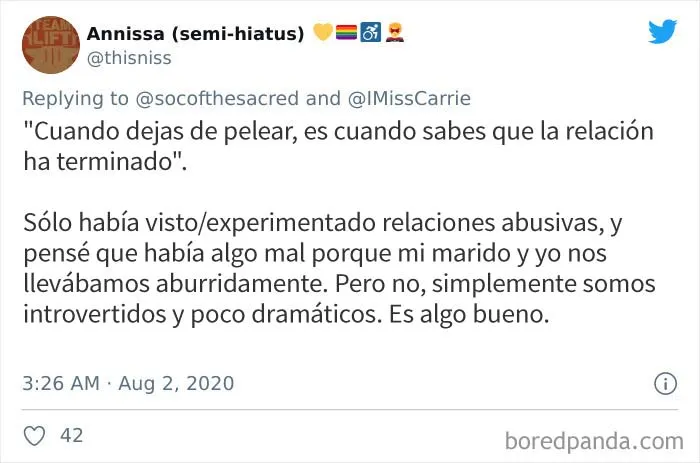 20 Tuits donde la gente comparte los peores consejos matrimoniales que han recibido