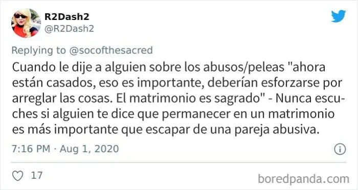 20 Tuits donde la gente comparte los peores consejos matrimoniales que han recibido