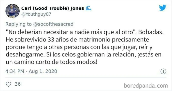 20 Tuits donde la gente comparte los peores consejos matrimoniales que han recibido