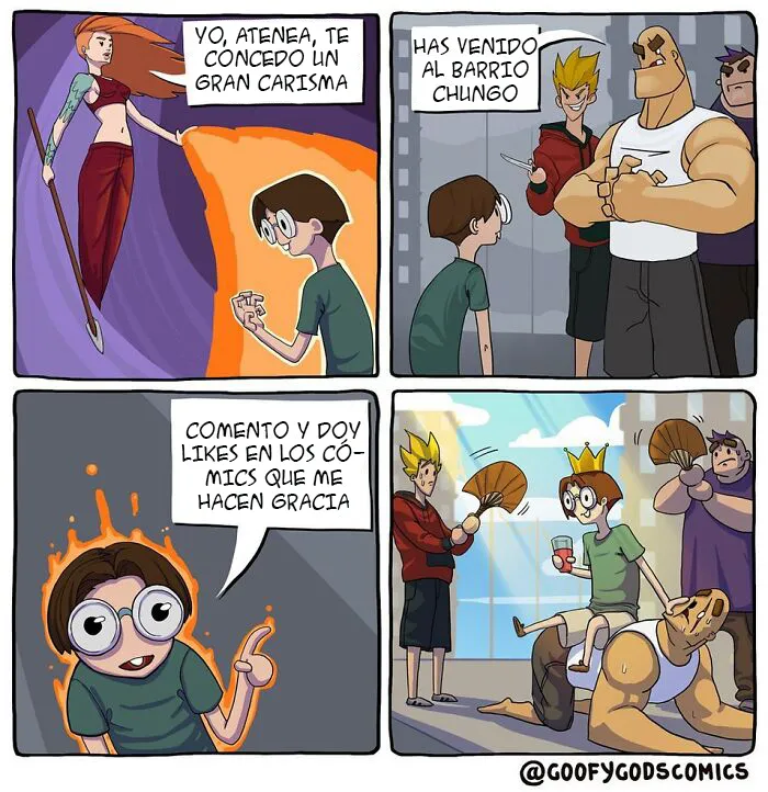 12 Divertidos cómics sobre cómo se enfrentan los dioses a los problemas diarios