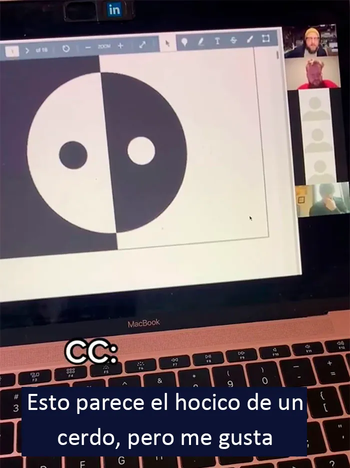 Este profesor de diseño gráfico se hace viral por burlarse con gracia de los trabajos de sus alumnos