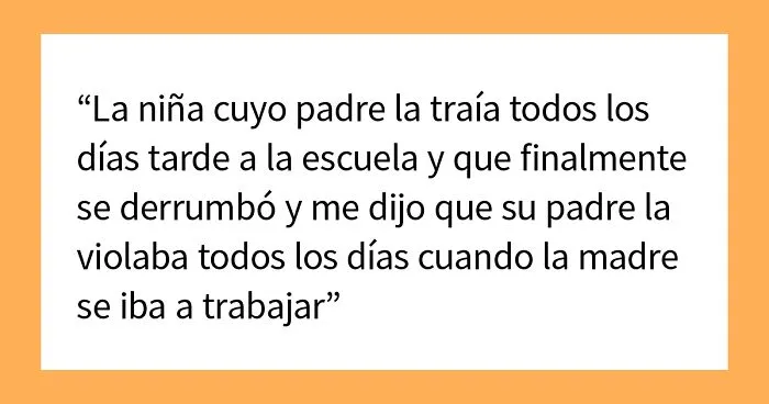 20 Profesores de este grupo online hablan de estudiantes que nunca olvidarán