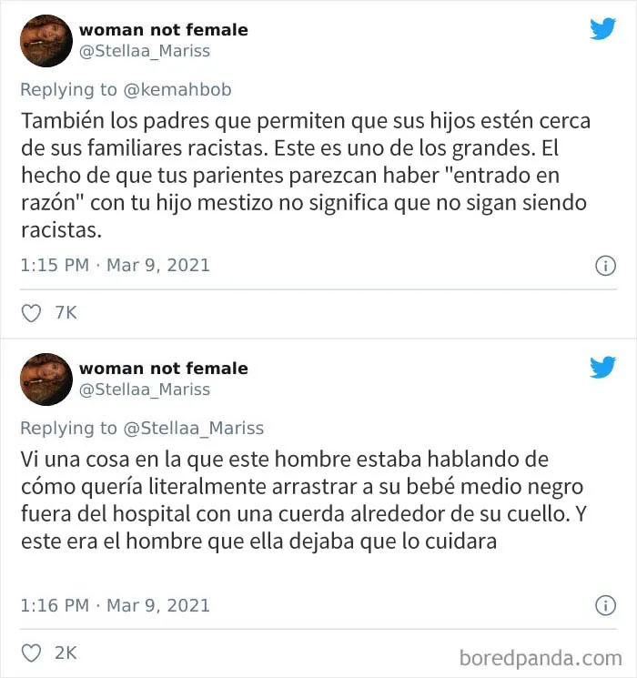 Estas personas mestizas revelan los horribles momentos en los que su propia familia fue racista con ellos (20 fotos)