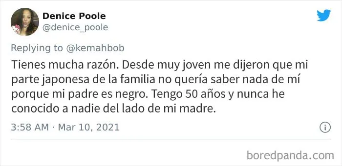 Estas personas mestizas revelan los horribles momentos en los que su propia familia fue racista con ellos (20 fotos)